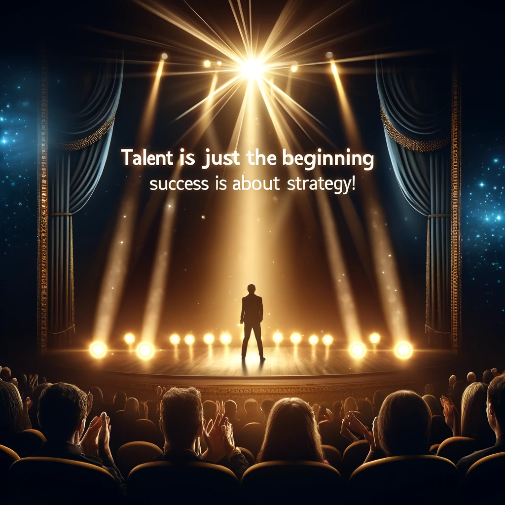 Talent is just the beginning – success is about strategy!